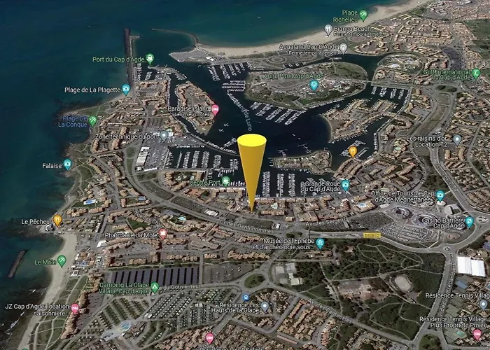 Cap D T4 Duplex Center Port Private Parking Wifi Air Conditioning Daire